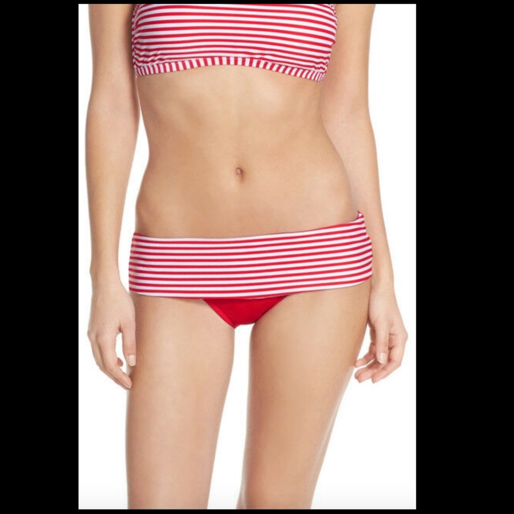 NWT Seafolly 'Riviera Stripe Hipster Bikini Bottom